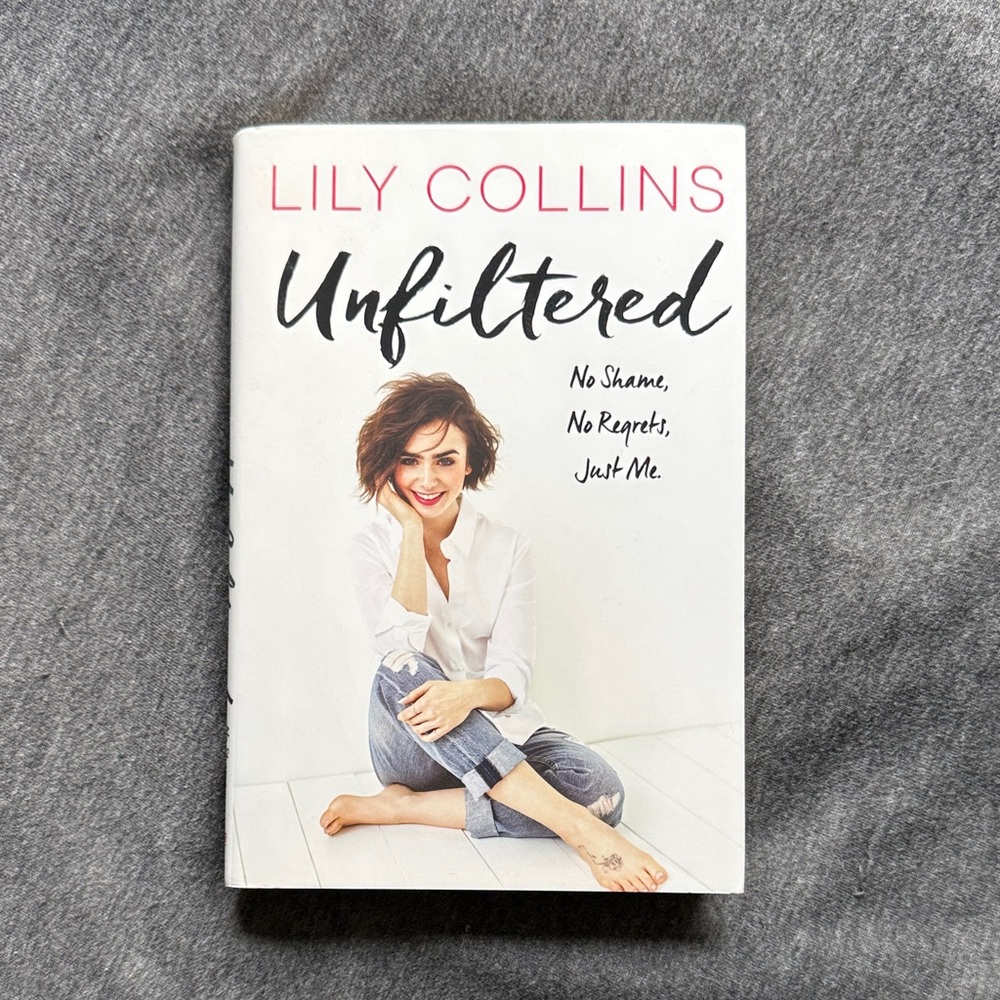 Lily Collins 'Unfiltered' Hardcover Book